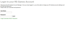 Tablet Screenshot of game.rsgames.org